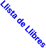 Llista de Llibres