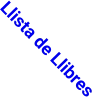 Llista de Llibres